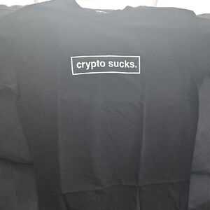 The Hundreds Black 'Crypto Sucks' Tee
